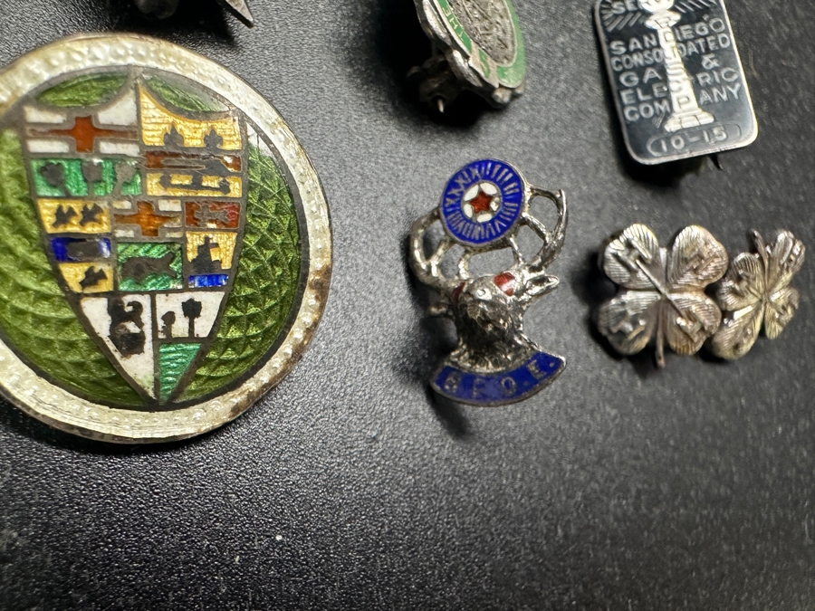 Just Added - (7) Vintage Sterling Silver Pins 12.9g [Photo 6]