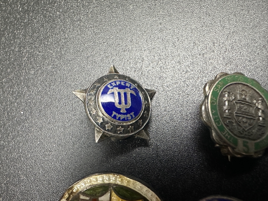 Just Added - (7) Vintage Sterling Silver Pins 12.9g [Photo 4]