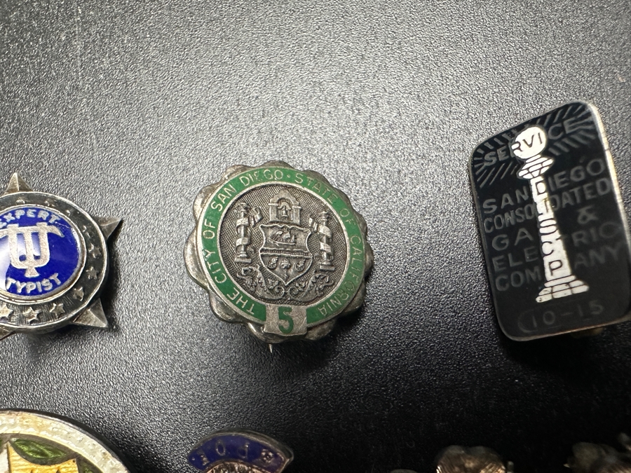 Just Added - (7) Vintage Sterling Silver Pins 12.9g [Photo 3]