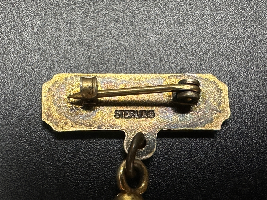 Just Added - Sterling Silver Bowling Pin Pin 2' 4.8g [Photo 4]