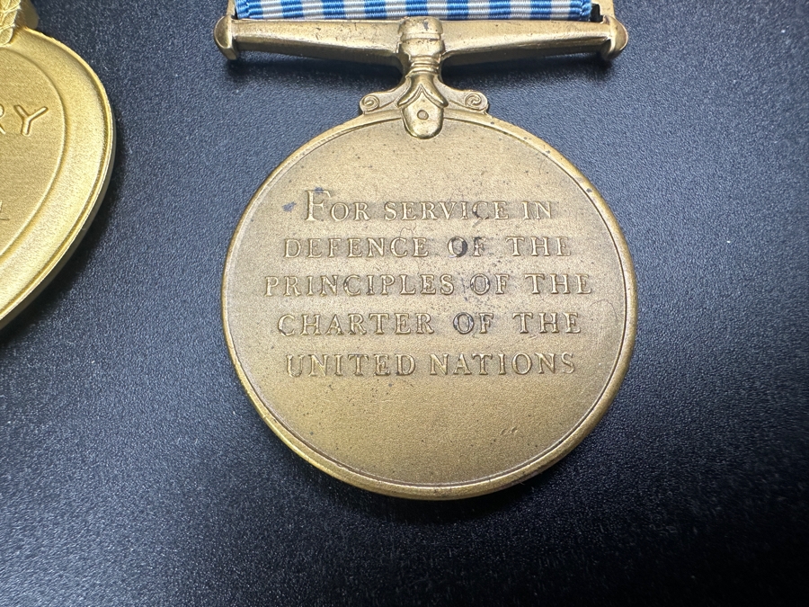 Just Added - US Purple Heart Military Medal And The United Nations Service Medal For Korea Military Medal [Photo 7]