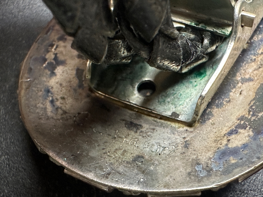 Just Added - Vintage Sterling Silver / Inlaid Stones Bolo Tie [Photo 6]