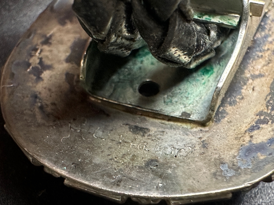 Just Added - Vintage Sterling Silver / Inlaid Stones Bolo Tie [Photo 5]