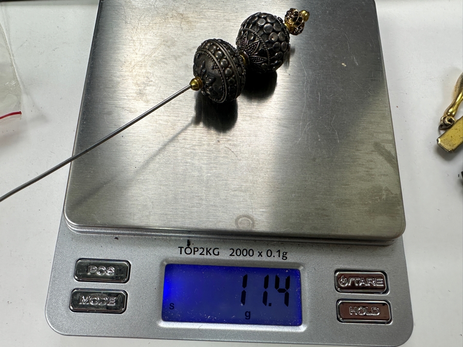 Just Added - Sterling Silver Hair Pin 5' 11.4g [Photo 5]