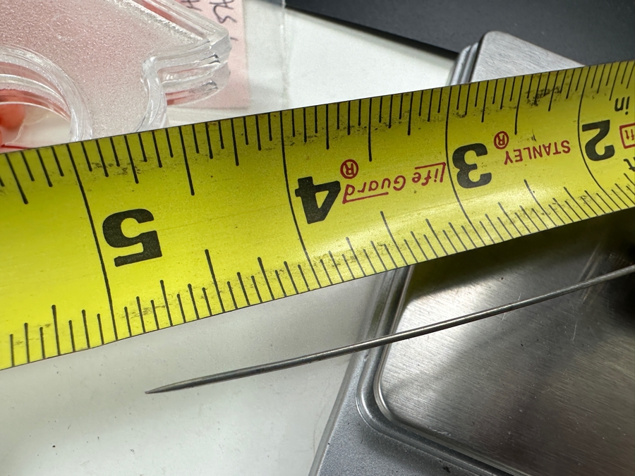 Just Added - Sterling Silver Hair Pin 5' 11.4g [Photo 6]