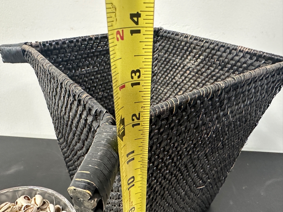 Just Added - Black Basket and Collection of Shells [Photo 9]