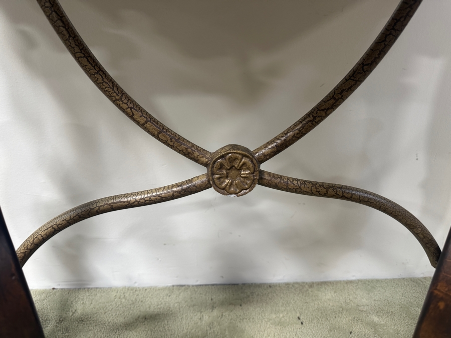 Just Added - Victorian Console Table with Marble Top 41'W x 19'D x 33'H [Photo 6]