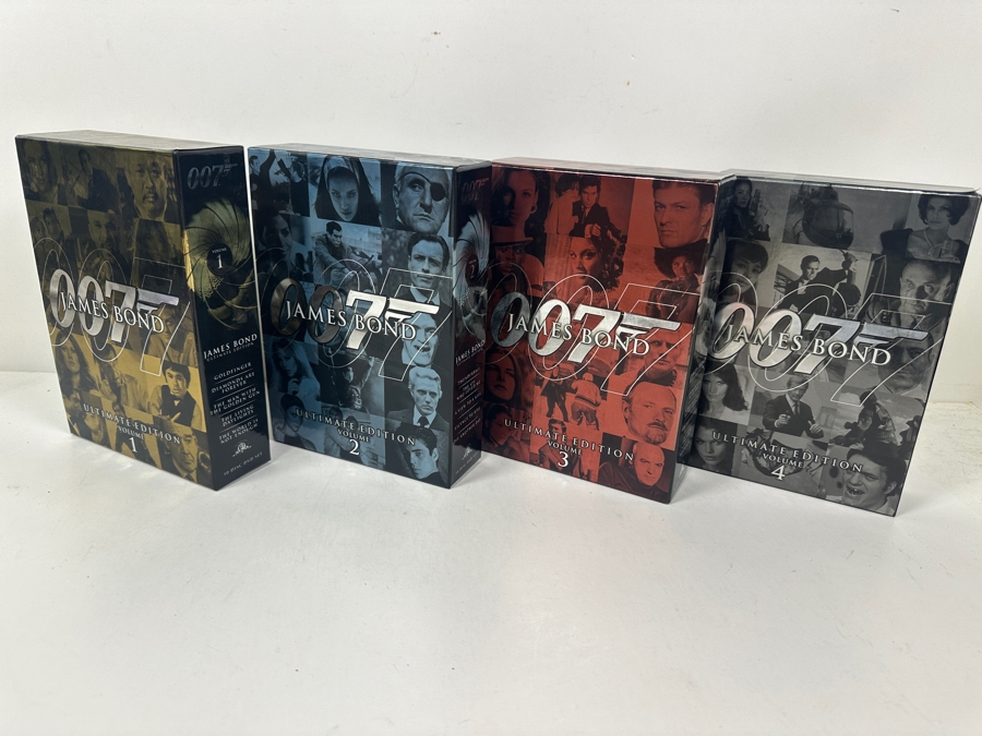 Just Added - James Bond 007 Ultimate Editions Volumes 1, 2, 3 & 4 DVD Sets - Total Of 40 Dvds [Photo 2]