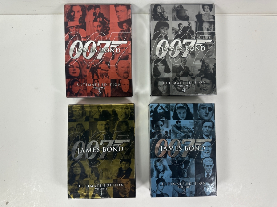 Just Added - James Bond 007 Ultimate Editions Volumes 1, 2, 3 & 4 DVD Sets - Total Of 40 Dvds [Photo 3]