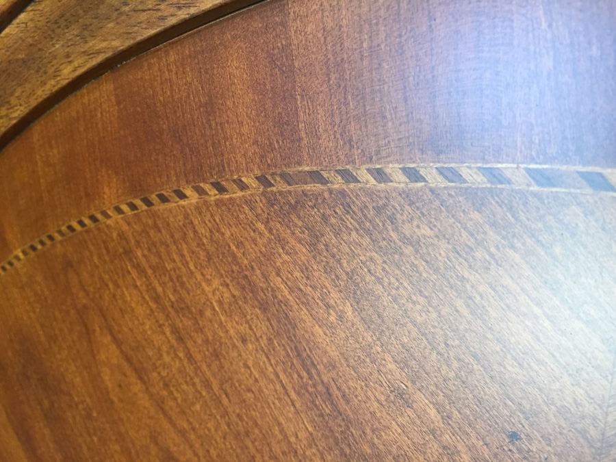 Beautiful Bassett Furniture 4-Piece Bedroom Set - Queen Bed, Dresser, Nightstand, & Armoire [Photo 11]