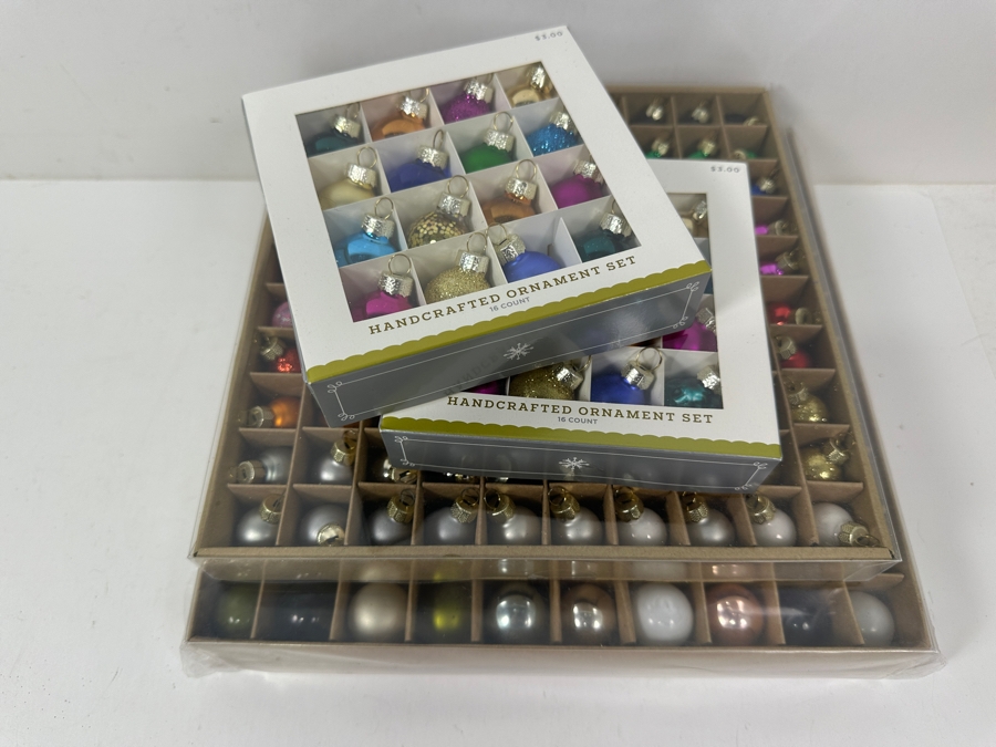 Just Added - Various Sets Of Miniature Glass Christmas Ornaments [Photo 7]