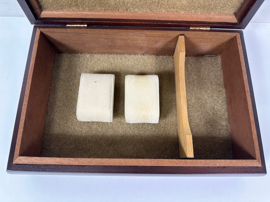 Just Added - Reed and Barton Watch Jewelry Box 12'W x 7.5'D x 3.75'H [Photo 4]