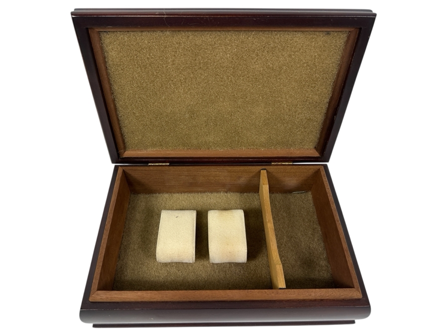 Just Added - Reed and Barton Watch Jewelry Box 12'W x 7.5'D x 3.75'H