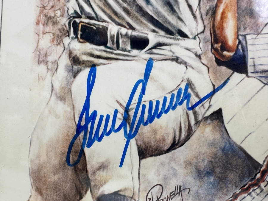Limited Edition Autographed Tom Seaver  Wall Plaque Numbered 450 Of 1,000 12 X 15	 [Photo 3]