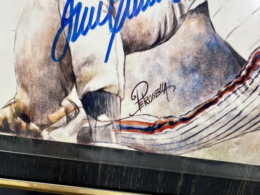 Limited Edition Autographed Tom Seaver  Wall Plaque Numbered 450 Of 1,000 12 X 15	 [Photo 4]
