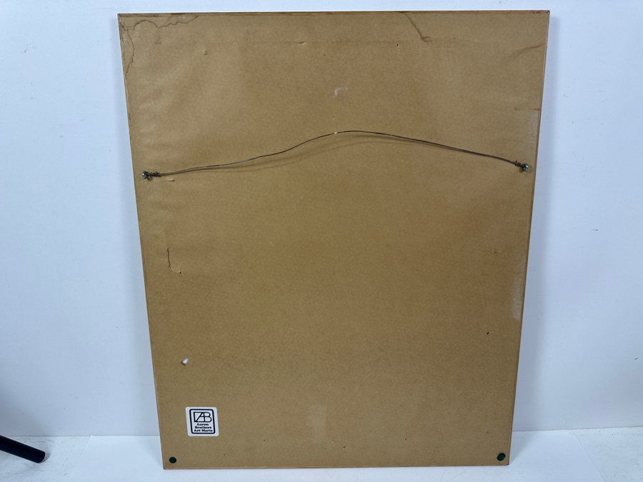 Limited Edition Autographed Nolan Ryan Print By Jerry Hersh Numbered 1,206 Of 1,500 With Cert From Paul Goldin Signed By Nolan Ryan And Artist Jerry Hersh 10 X 13 Framed 18.5 X 22.5 [Photo 15]