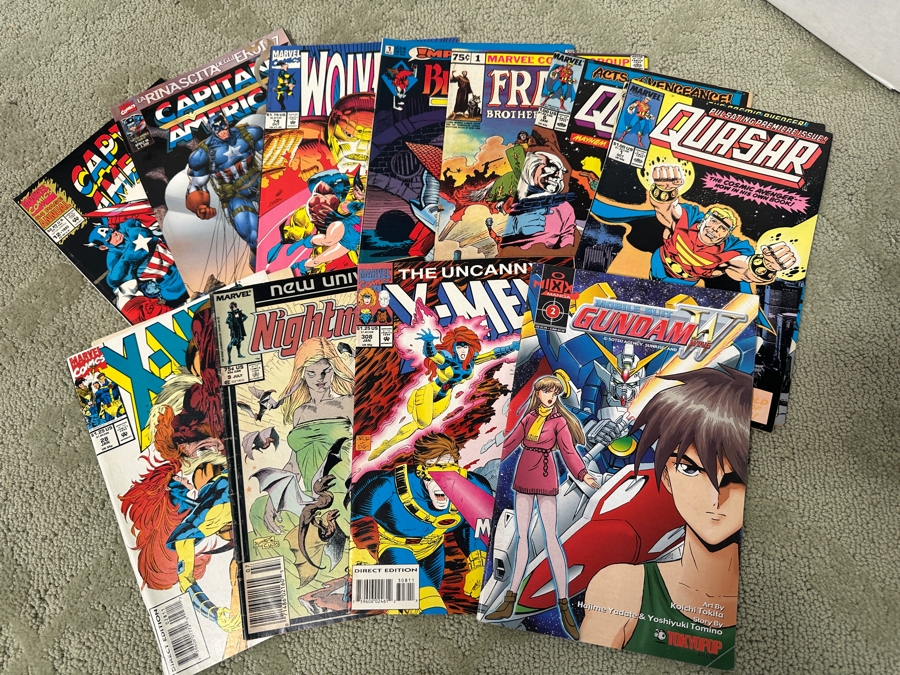 Long Box Loaded With Vintage Comics Books Mainly From The 1950s / 1960s Including Walt Disney Comics With Some Modern Comics - See Photos For Sampling [Photo 2]