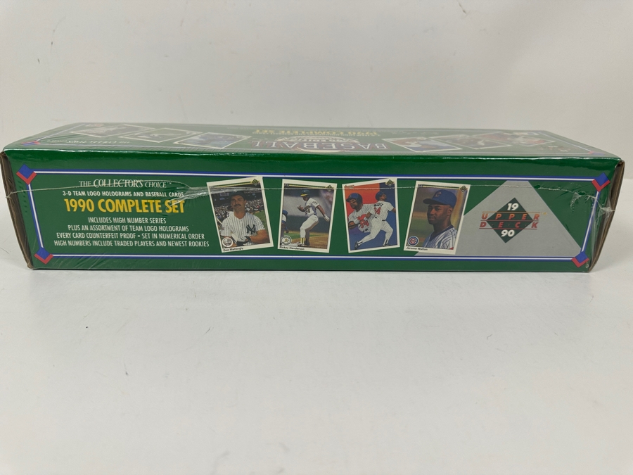 1990 Upper Deck Baseball Sealed Factory Set [Photo 7]