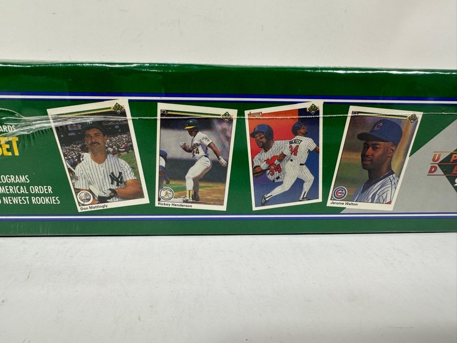 1990 Upper Deck Baseball Sealed Factory Set [Photo 8]