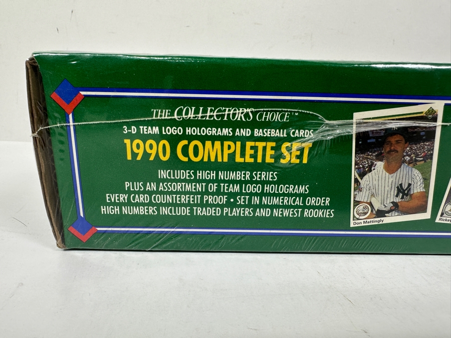 1990 Upper Deck Baseball Sealed Factory Set [Photo 9]