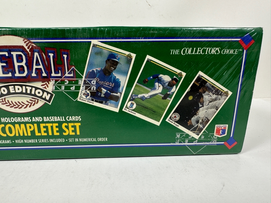1990 Upper Deck Baseball Sealed Factory Set [Photo 2]