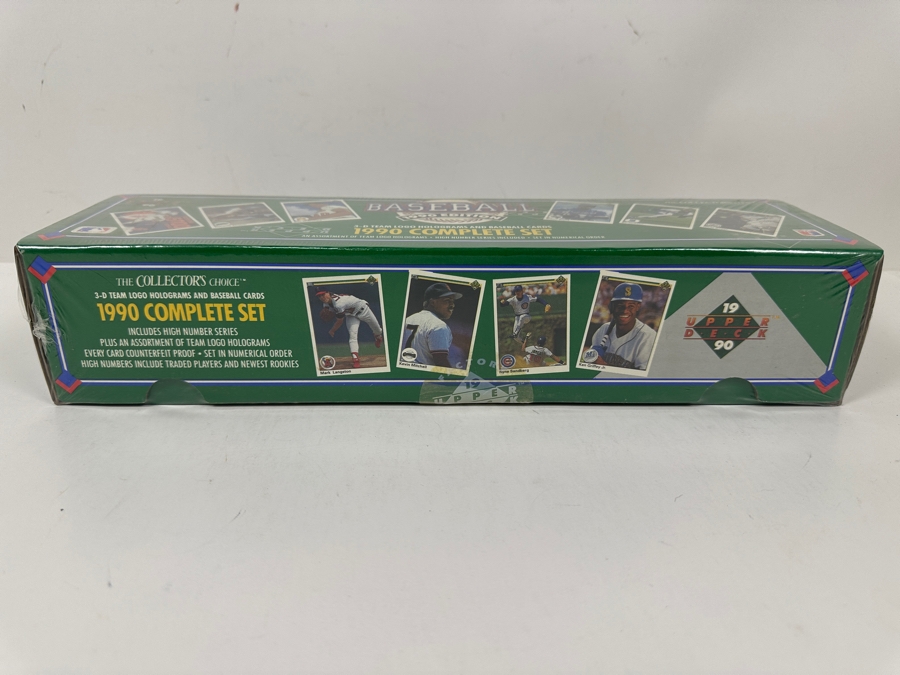 1990 Upper Deck Baseball Sealed Factory Set [Photo 4]