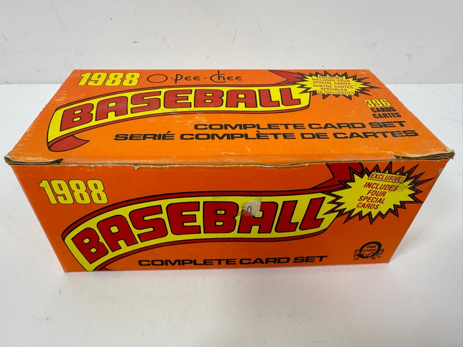  1988 O-Pee-Chee Baseball Factory Set [Photo 2]