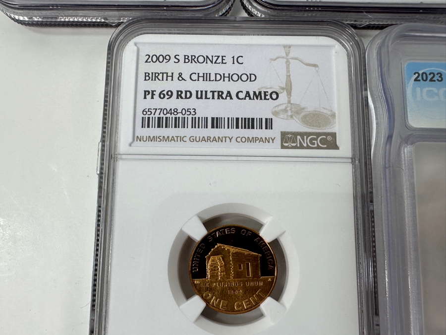 Fourteen Professionally Graded Lincoln Cents [Photo 12]