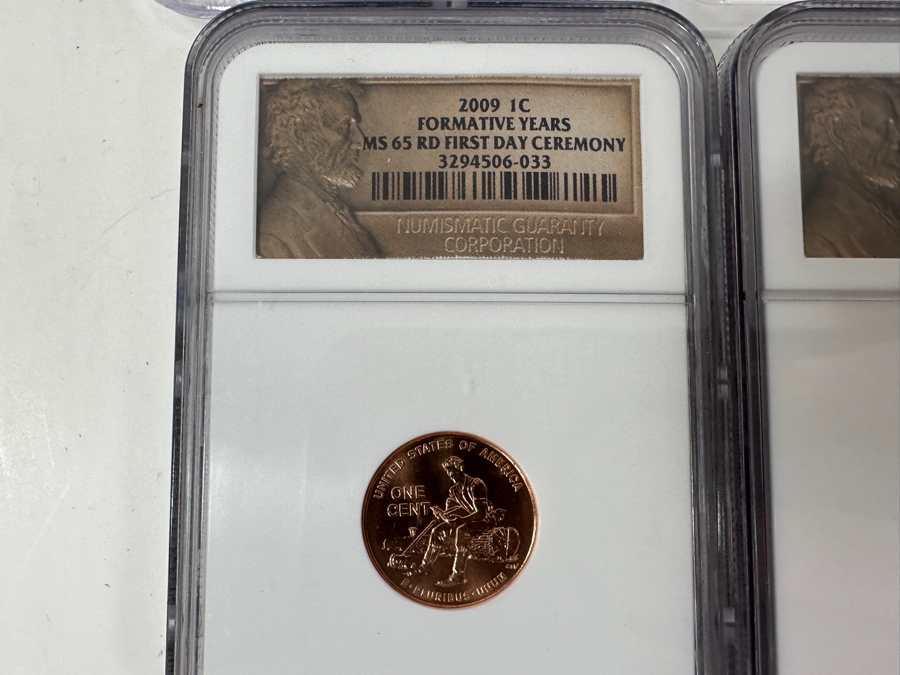 Fourteen Professionally Graded Lincoln Cents [Photo 7]
