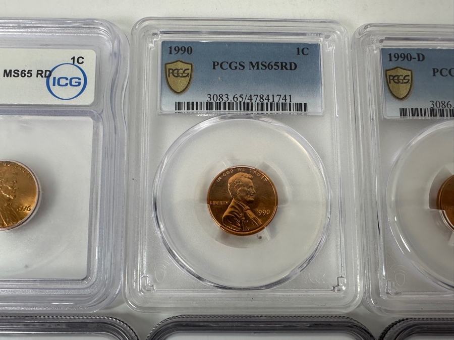 Fourteen Professionally Graded Lincoln Cents [Photo 3]