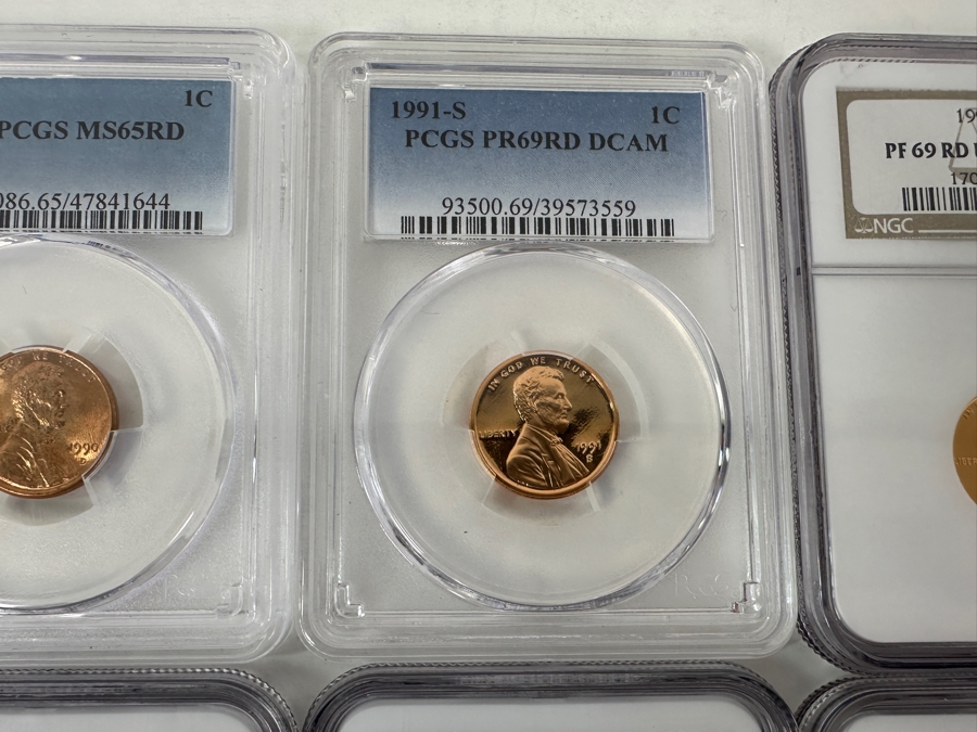 Fourteen Professionally Graded Lincoln Cents [Photo 5]