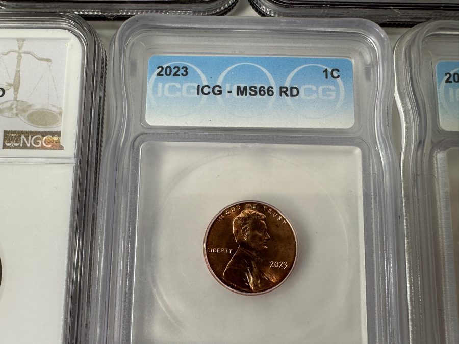 Fourteen Professionally Graded Lincoln Cents [Photo 13]