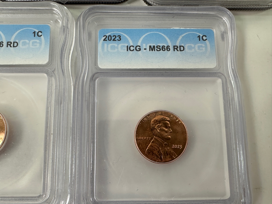 Fourteen Professionally Graded Lincoln Cents [Photo 15]