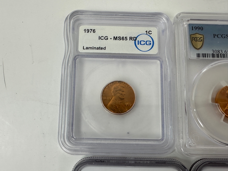 Fourteen Professionally Graded Lincoln Cents [Photo 2]