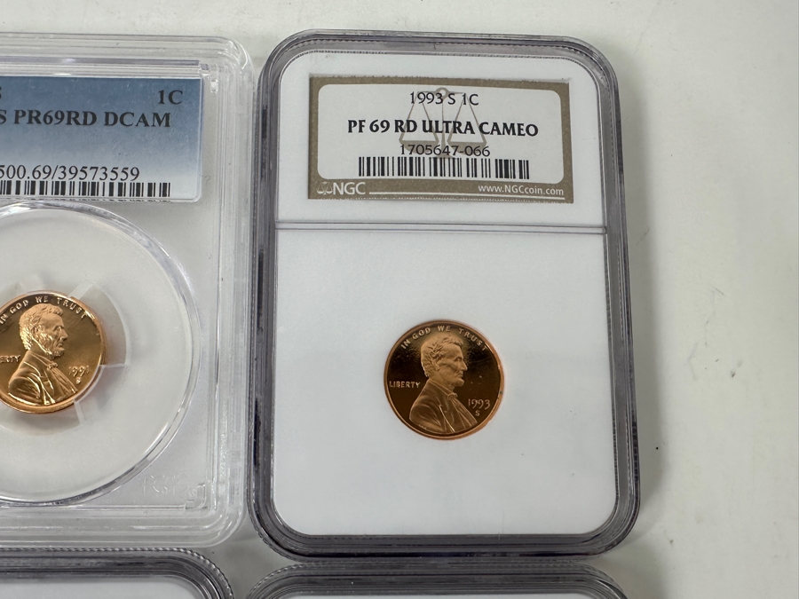 Fourteen Professionally Graded Lincoln Cents [Photo 6]
