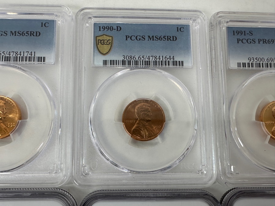 Fourteen Professionally Graded Lincoln Cents [Photo 4]