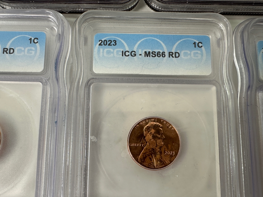 Fourteen Professionally Graded Lincoln Cents [Photo 14]
