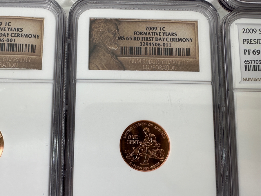 Fourteen Professionally Graded Lincoln Cents [Photo 10]