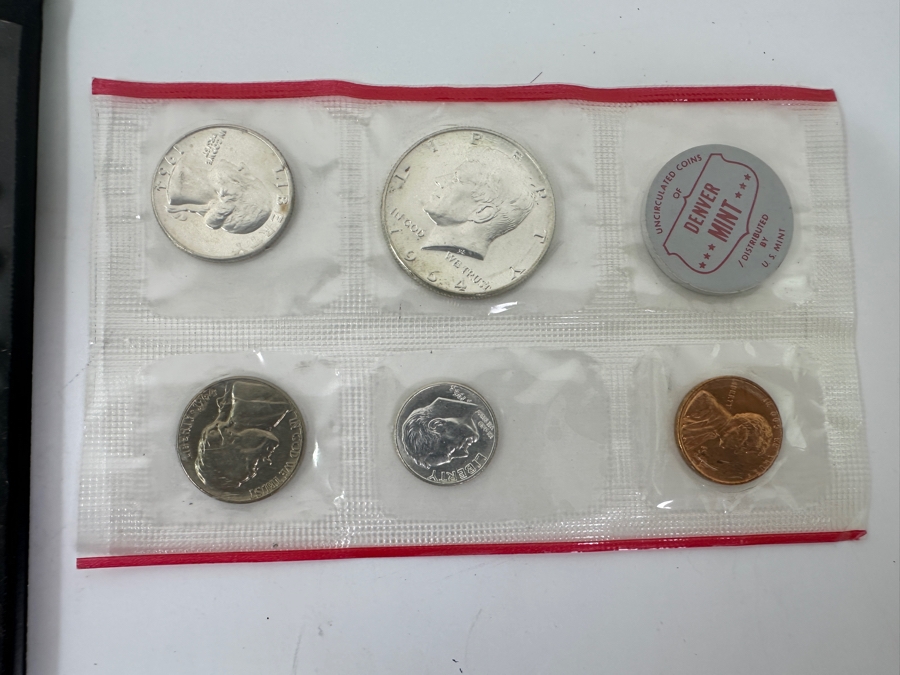 Six Silver US Mint Proof and Mint Sets $4.25 Face Value in 90% Silver [Photo 11]