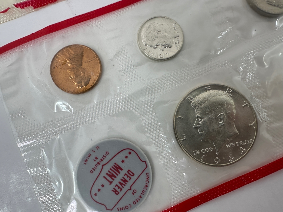  Six Silver US Mint Proof and Mint Sets $4.25 Face Value in 90% Silver [Photo 7]