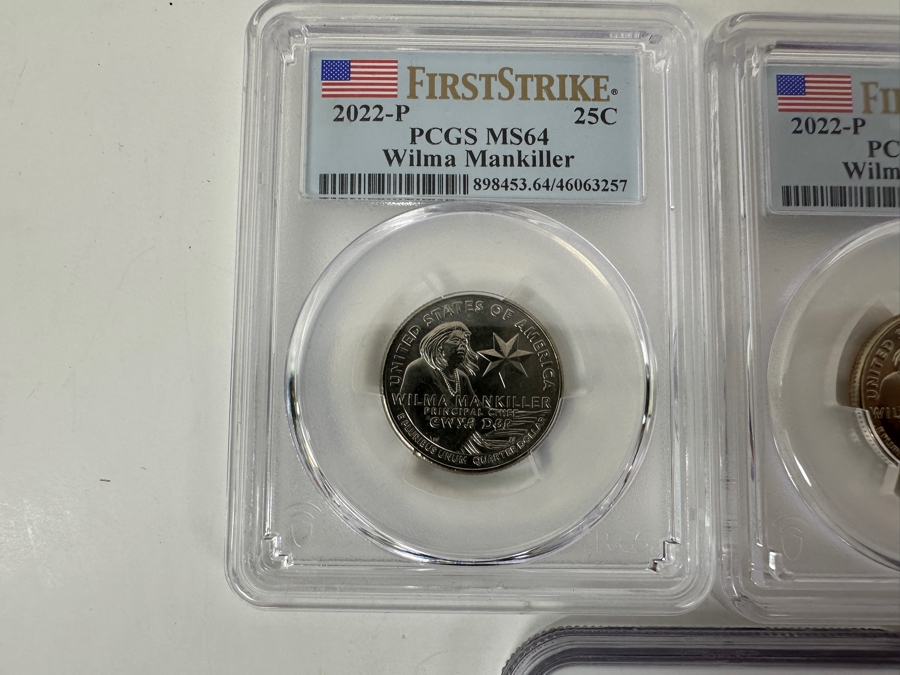 Seven Professionally Graded Washington Statehood & American Women Quarters [Photo 2]