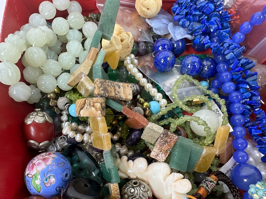 Just Added - Collection Of Various Beads And Jewelry - See Photos [Photo 18]