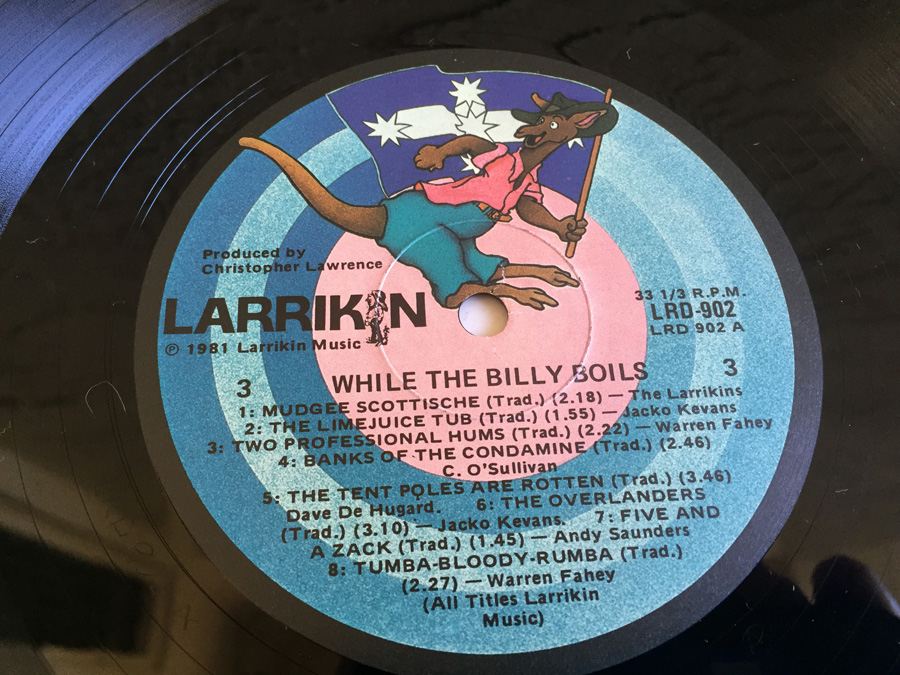 While The Billy Boils - A Panorama Of Australian Folklore - Larrikin - LRD-901- 2 x Vinyl [Photo 9]