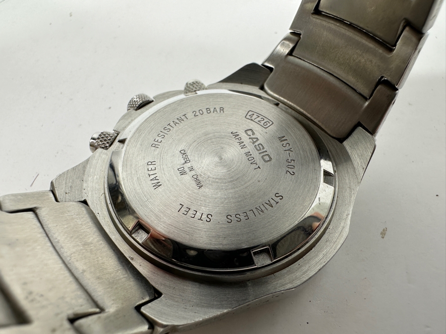 Just Added - Vintage Casio WR200M Men's Wrist Watch MSY-502 [Photo 5]
