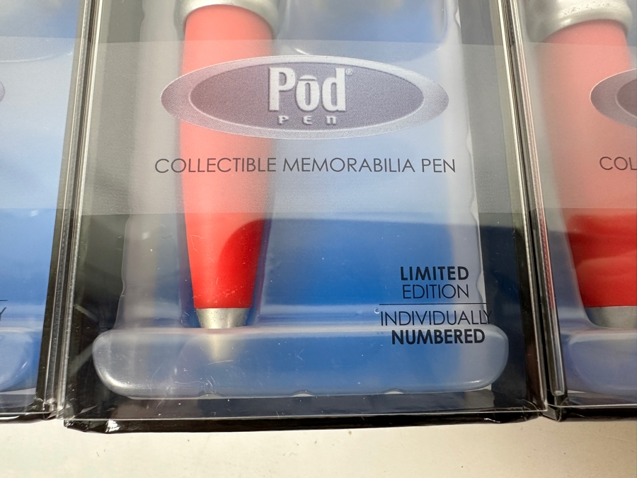 (4) Vintage 2004 New Old Stock Marvel Spider-Man Collection Limited Edition Individually Numbered Pod Pens [Photo 3]