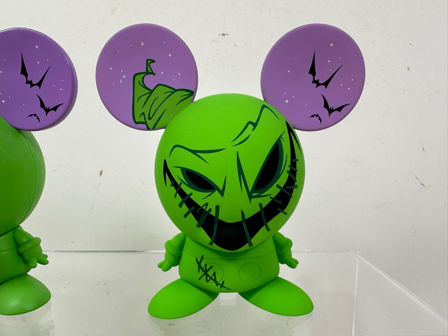(4) Disney Shorts Vinyl Collectible Toy Art By Francisco Herrera Tim Burton's The Nightmare Before Christmas Some Prototypes Acquired Directly From The Manufacturer 4.5'H [Photo 4]