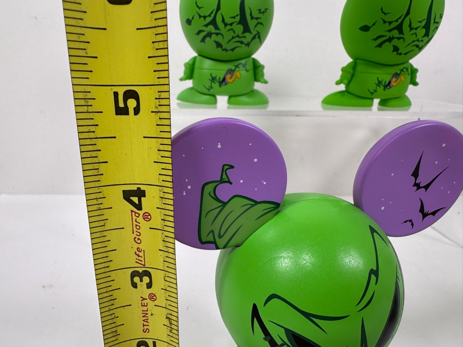 (4) Disney Shorts Vinyl Collectible Toy Art By Francisco Herrera Tim Burton's The Nightmare Before Christmas Some Prototypes Acquired Directly From The Manufacturer 4.5'H [Photo 9]