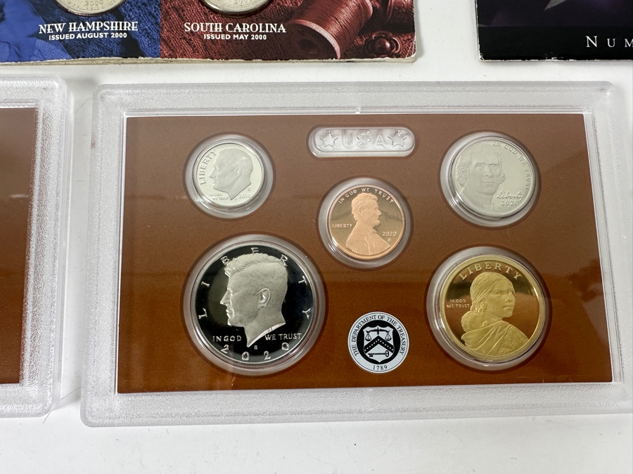 Collection of US Mint Proof Sets, Statehood Quarters, Commemorative Half Dollars  [Photo 11]