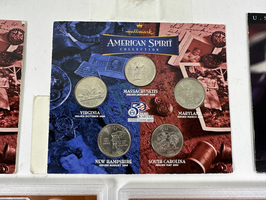 Collection of US Mint Proof Sets, Statehood Quarters, Commemorative Half Dollars  [Photo 9]