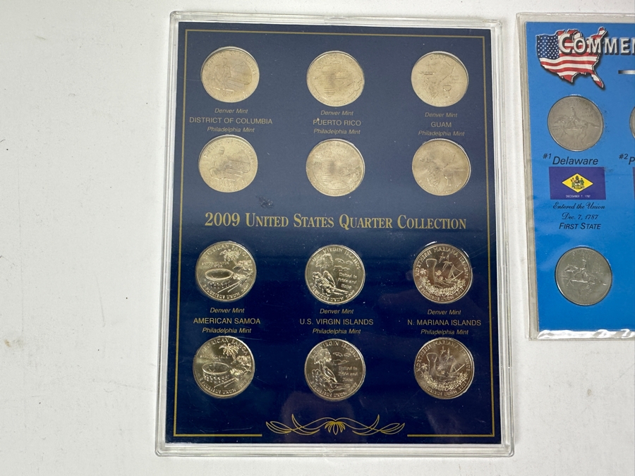 Collection of US Mint Proof Sets, Statehood Quarters, Commemorative Half Dollars  [Photo 3]